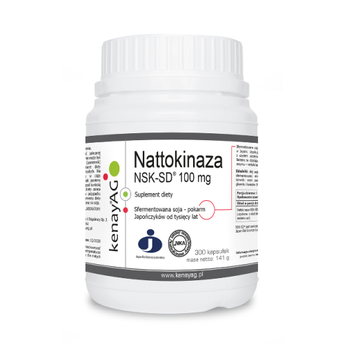 KENAY Nattokinaza NSK-SD 100 mg x 300 kaps Kenay |  OD 149 PLN!