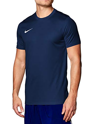 NIKE Nike Park Vii męska koszulka trykotowa niebieski granatowy/biały (Midnight Navy/White) L BV6708