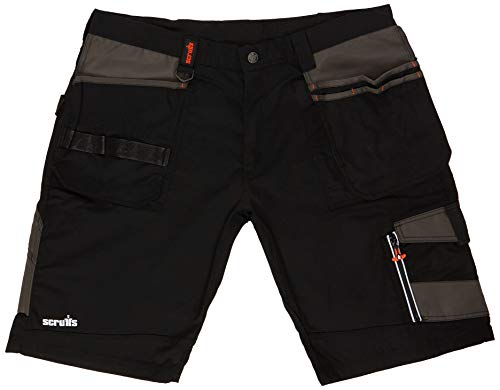 Scruffs męska Trade Shorts, czarny T53927