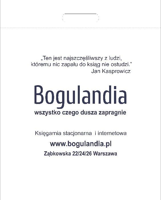 Bogulandia Reklamówka mała Bogulandia torba mała