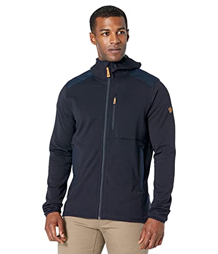 FJÄLLRÄVEN Fjallraven Męska bluza z kapturem z polaru od Keb Bluzka M, Niebieska, XXL 81878