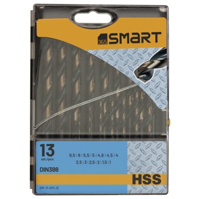 SMART Zestaw wierteł SMART SM-11-KPL13 13 elementów)