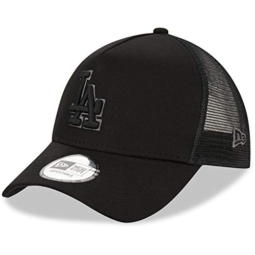 New Era Męska czapka z logo Bob Team 940 A Frame Trucker Los Angeles Dodgers, czarna, OSFM 12523912