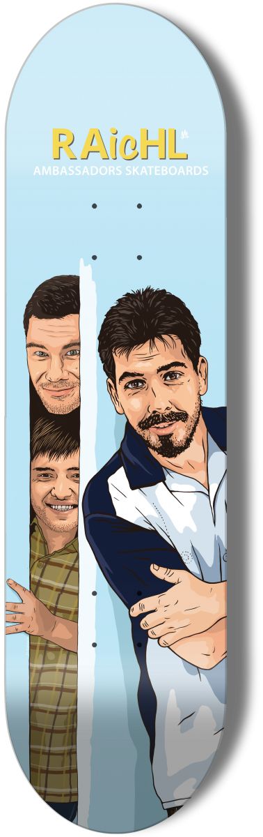 deck AMBASSADORS KAREL RAICHL CHARLIE HIGH DECK