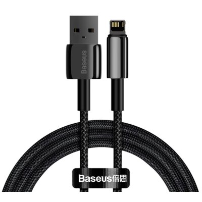 Baseus Kabel Lightning 2.4A Oplot Metal 100CM