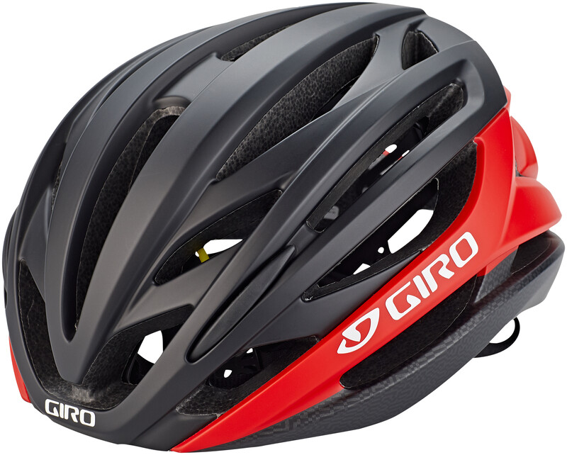 Giro Syntax MIPS Kask rowerowy, matte black/bright red L | 59-63cm 2021 Kaski rowerowe 200223-021