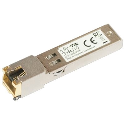 Mikrotik RJ45 SFP+ 10/100/1000M/2.5G/5G/10G copper module S+RJ10