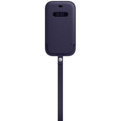 Apple iPhone 12 mini Leather Sleeve with MagSafe Deep Violet MK093ZM/A