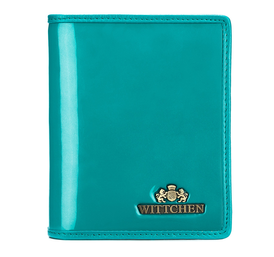 Etui na dokumenty ze skóry lakierowanej