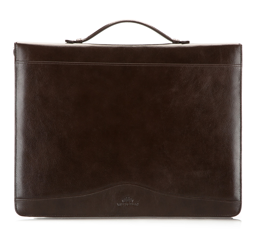 Aktówka skórzana klasyczna duża