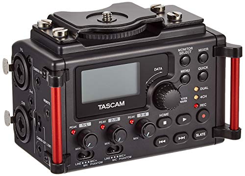 Tascam Przenośny cyfrowy rejestrator audio DR-60DMK2 Ilość kanałów nagrywania 1 WAV 24 Bit 96 kHz