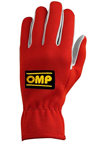 Omp OMPIB/702/R/L rękawiczki rajdowe, czerwone, rozmiar L
