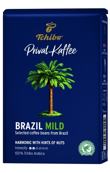 Tchibo Kawa ziarnista Privat Kaffee Brazil Mild 500g 8014-uniw