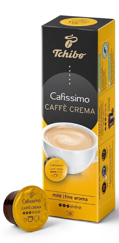 Tchibo Kapsułki Cafissimo Caff Crema Mild Aroma 10 sztuk 8020-uniw