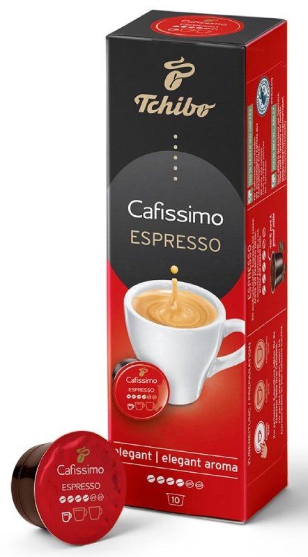 Tchibo Kapsułki Cafissimo Espresso Elegant Aroma 10 sztuk 8035-uniw
