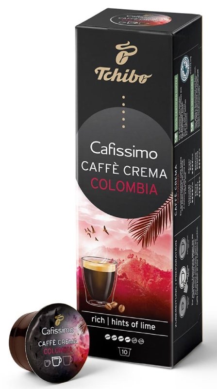 Tchibo Kapsułki Cafissimo Caff Crema Colombia 10 sztuk 8043-uniw