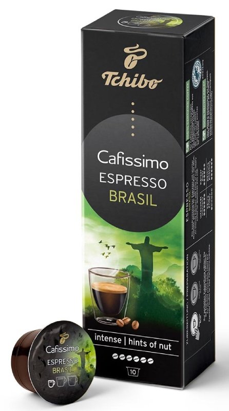 Tchibo Kapsułki Cafissimo Espresso Brasil 10 sztuk 8044-uniw