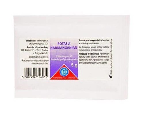 Hasco-Lek Kalium hypermanganicum nadmanganian potasu 5 g
