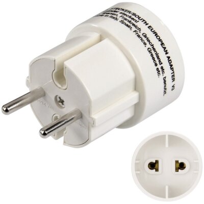 Hama Adapter podróżny Europa PD typ EF, CEE 7/17 44224