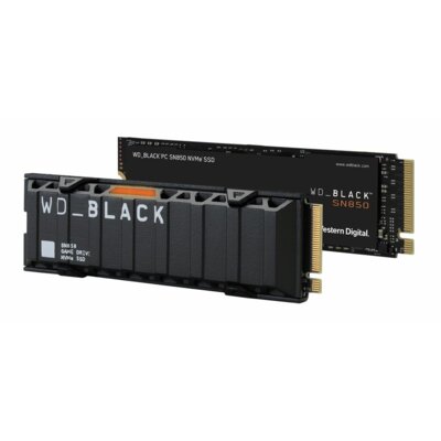 Western Digital Black SN850 1TB PCIe NVMe with heatsink included WDS100T1XHE