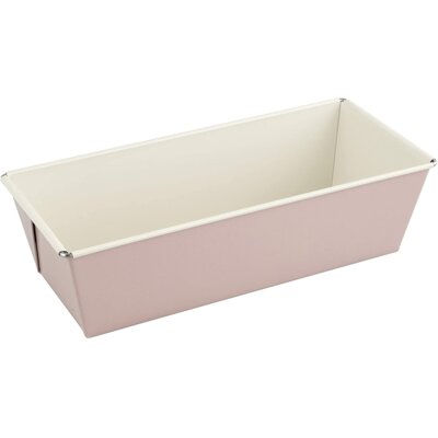 Dr Oetker retro kształt skrzynki 25 cm, blacha stalowa, różowy/kremowy, 25,5 x 11,5 x 7 cm 4655
