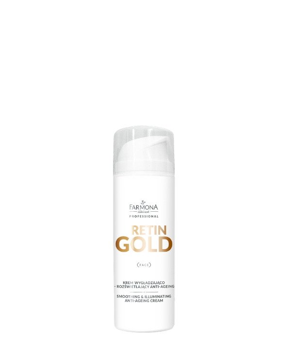 Farmona Professional RETIN GOLD Krem wygładzająco rozświetlający anti age 150ml PRO7035