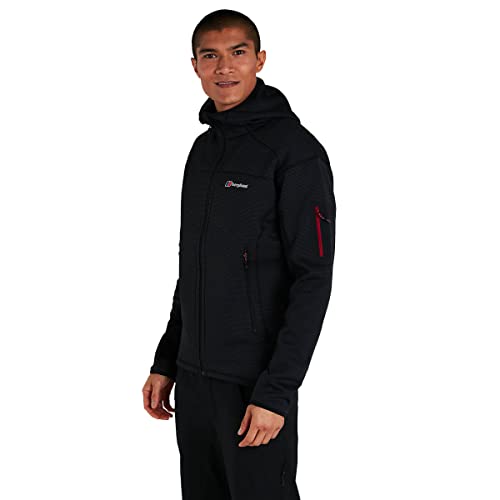 Berghaus męska kurtka polarowa Privatale Moutain 2.0, węglowa/czarna, XXL 422282C63