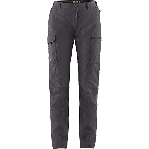 Fjällräven Damskie spodnie sportowe Travellers Mt Trousers W szary ciemnoszary 42