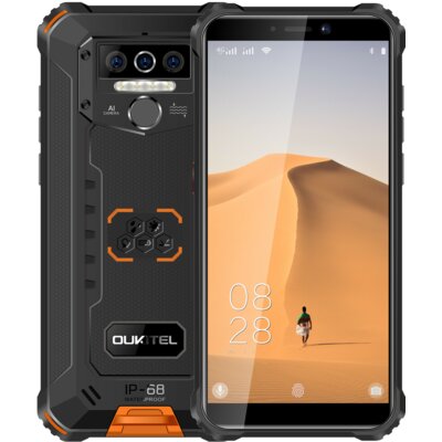 Oukitel WP5 4GB/32GB Dual Sim Pomarańczowo-czarny