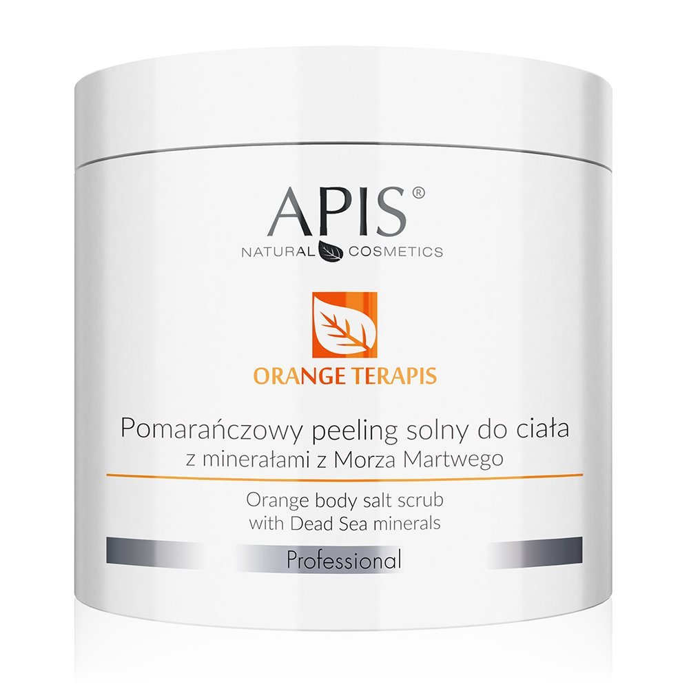 Apis Professional Orange terApis pomarańczowy peeling solny z minerałami z Morza Martwego do ciala 700 g