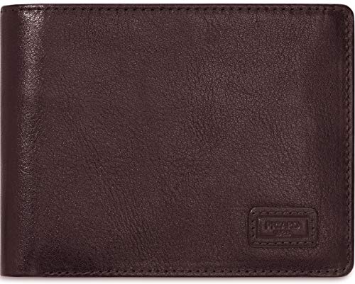 PICARD Authentic 7328 portfel skórzany portfel męski 12,5 x 9,5 x 3 cm (szer. x wys. x gł.), kawowy, M, Portfel