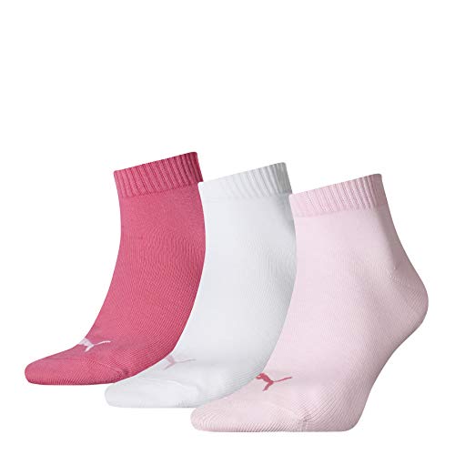 PUMA Unisex Plain Quarter skarpety (3 sztuki)
