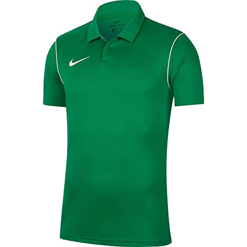 Nike Męska koszulka polo Park 20 zielony Pine Green/White/White 16-22