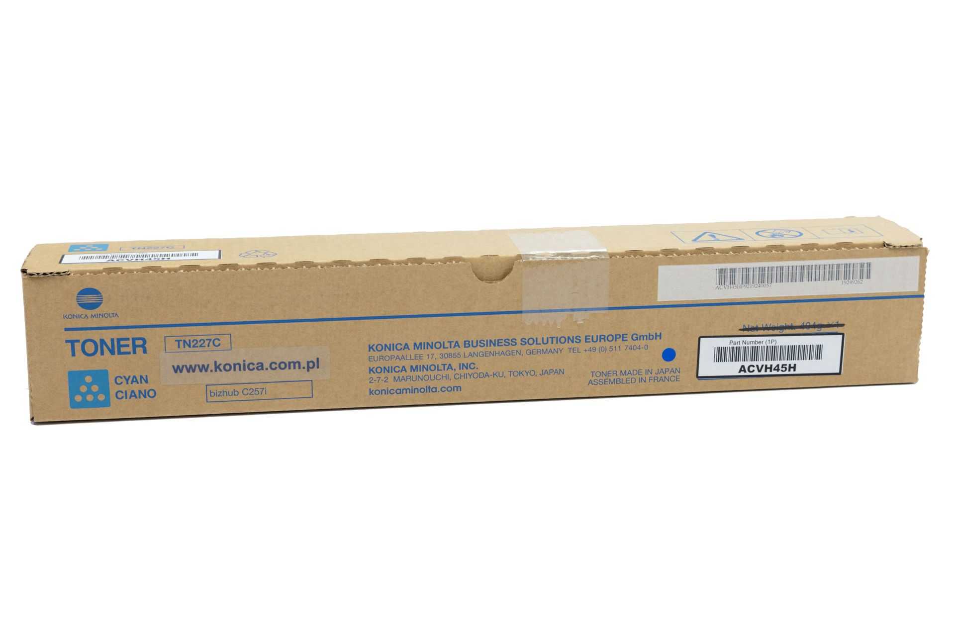 Konica-Minolta Toner TN227C bizhub C257i