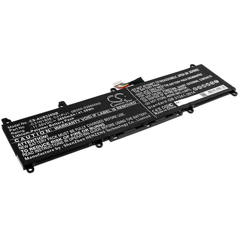 Zdjęcia - Akumulator do laptopa CameronSino Asus VivoBook S13 S330 / 0B200-02960000 3600mAh 41.58Wh Li-Polymer 11.55V 