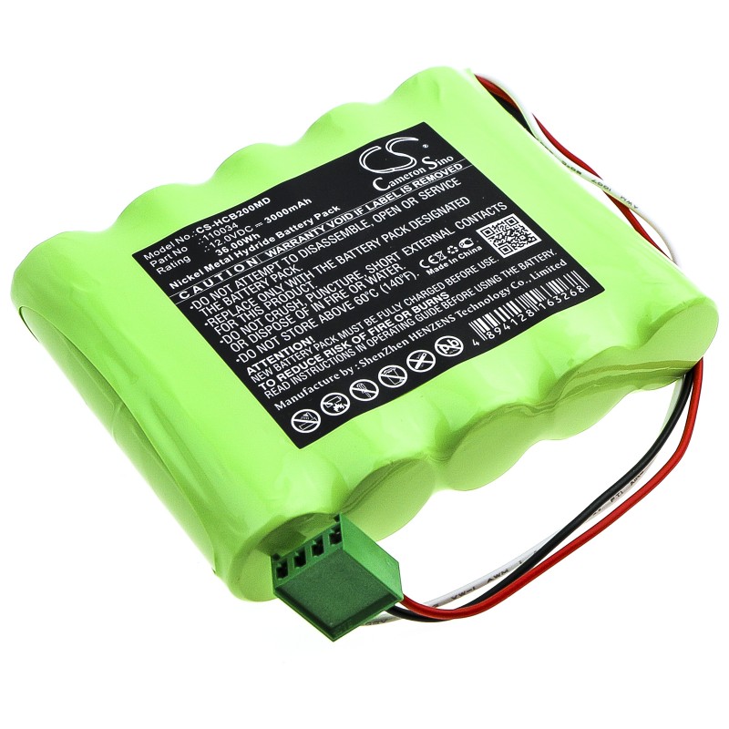 Cameron Sino Hellige SCB2 Scope 110034 3000mAh 36.00Wh Ni-MH 12.0V Cameron Sino)