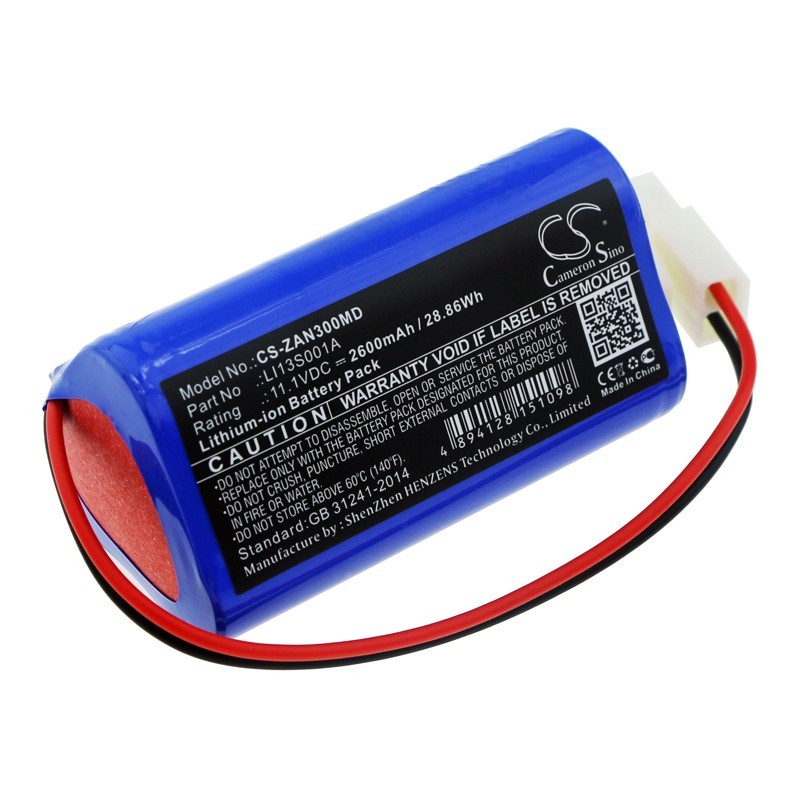 Cameron Sino Zondan Apollo N3 LI13S001A 2600mAh 28.86Wh Li-Ion 11.1V Cameron Sino) CS-ZAN300MD