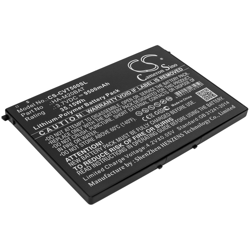 Cameron Sino Casio V-T500 HA-M20BAT 9500mAh 35.15Wh Li-Polymer 3.7V Cameron Sino) CS-CVT500SL
