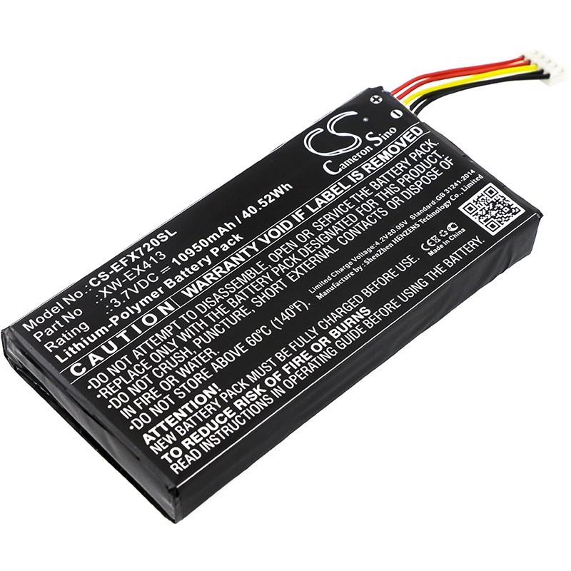 Cameron Sino Exfo MAX-710B XW-EX413 10950mAh 40.52Wh Li-Polymer 3.7V CS-EFX720SL