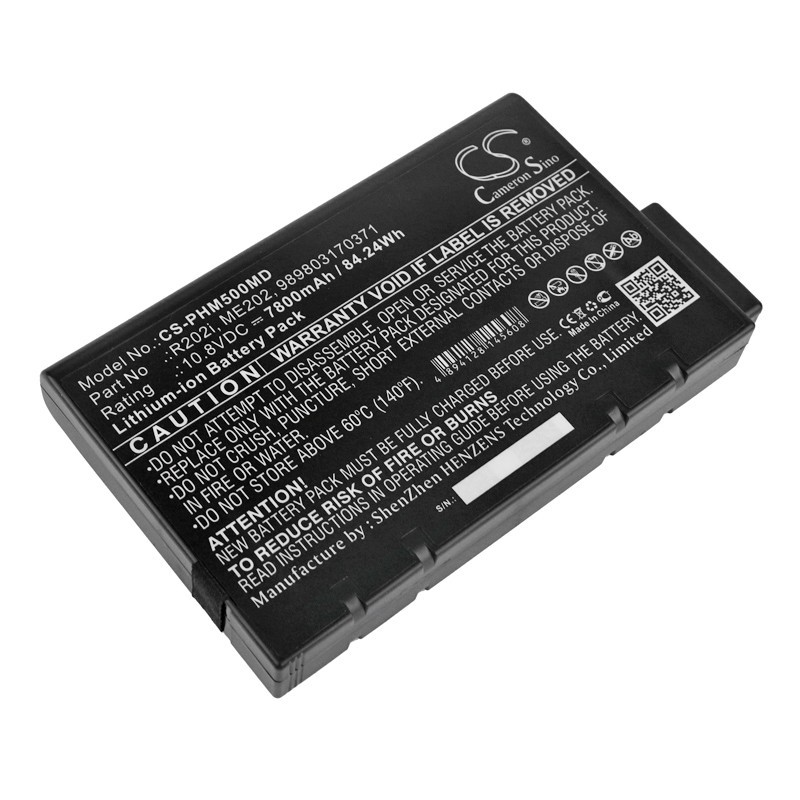 Cameron Sino Philips Effica CM100 53564509341 7800mAh 84.24Wh Li-Ion 10.8V