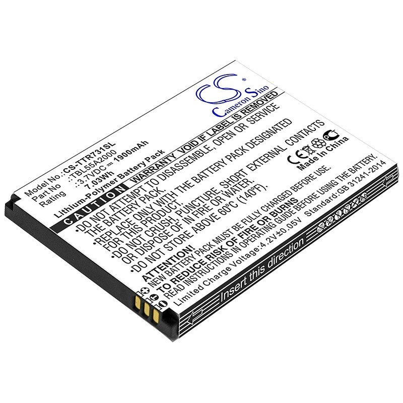 Cameron Sino TP-Link M7310 TBL55A2000 1900mAh 7.03Wh Li-Ion 3.7V Cameron Sino) CS-TTR731SL