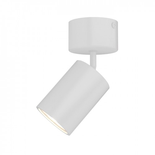 Orlicki Design Regulowana LAMPA sufitowa Kika Mobile Bianco metalowa OPRAWA tuba downlight biały Kika Mobile Bianco