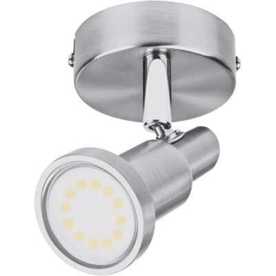 LEDVANCE Niclas reflektor LED, nikiel, 1-pkt.