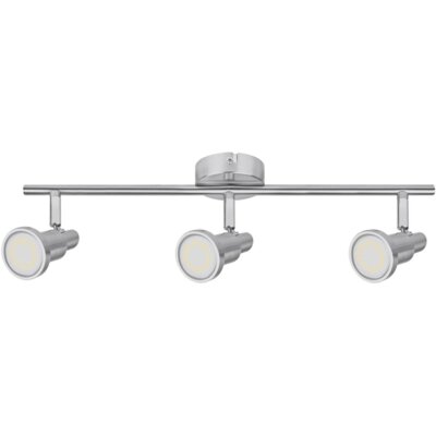 LEDVANCE Niclas reflektor LED, nikiel, 3-pkt.