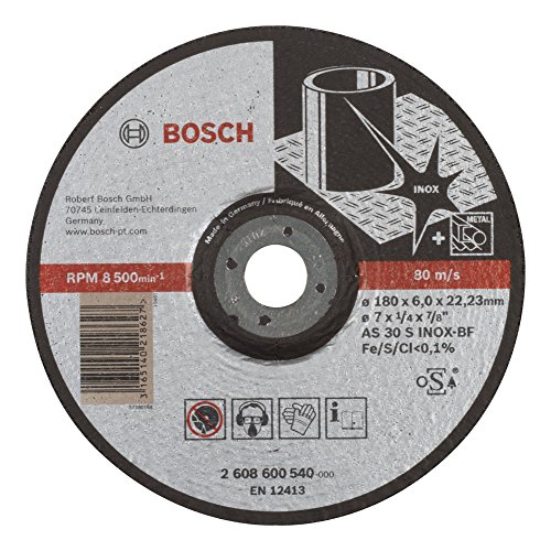 Bosch D180X22X6mm INOX BF 2608600540