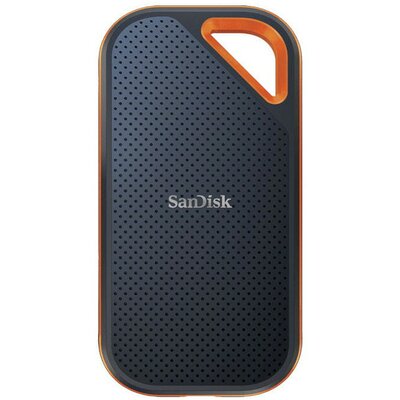 SanDisk Dysk zewnętrzny SSD Extreme PRO Portable V2 4 TB Czarno-pomarańczowy SDSSDE81-4T00-G25 SDSSDE81-4T00-G25