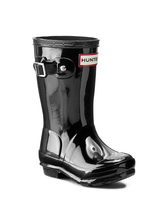 Hunter Kalosze Orginal Kids Gloss JFT6000RGL Czarny
