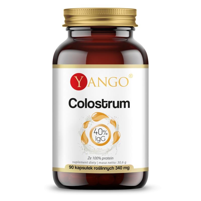 Yango Colostrum ze 100% protein 340 mg 90 kap.