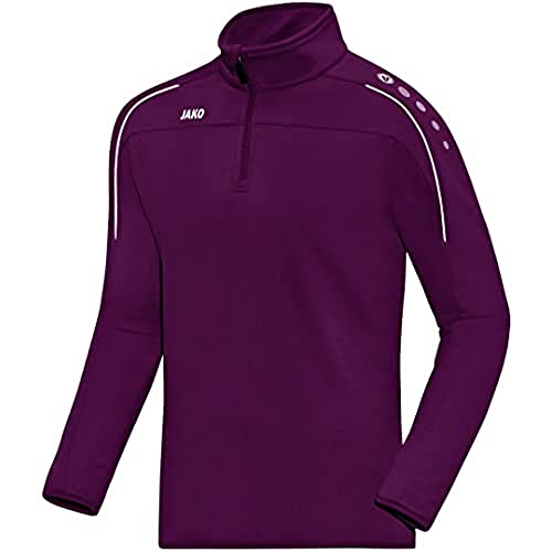 Jako dziecięca kurtka treningowa Ziptop Classico, maroon, 164