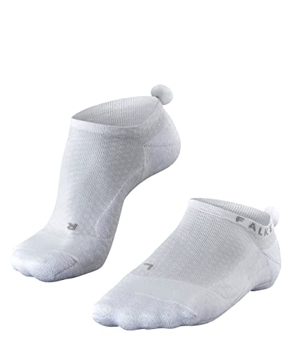 FALKE Kobiety Skarpety do golfa GO2 Pompom W SO Bawełna przeciw pęcherzom 1 Para, Biały (White 2000), 37-38
